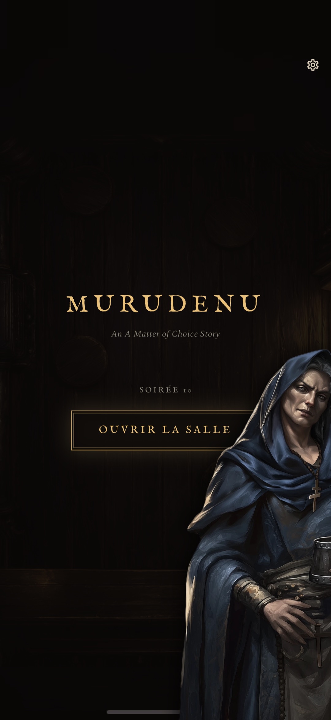 Murudenu Tavern — l'accueil, avec Vess au premier plan